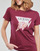 Vêtements Femme T-shirts manches courtes Guess SS CN ICON TEE Bordeaux