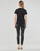 Vêtements Femme T-shirts manches courtes Guess SS CN ICON TEE Noir
