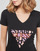 Vêtements Femme T-shirts manches courtes Guess SS VN AMALIA TEE Noir