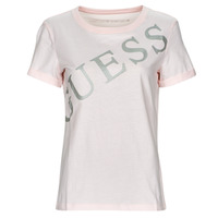 Vêtements Femme T-shirts manches courtes Guess SS CN BENITA TEE Rose