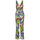 Vêtements Femme Combinaisons / Salopettes Guess SS COWL POPLIA OVERALL Multicolore