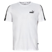 Vêtements Homme T-shirts manches courtes Puma ESS+ TAPE Blanc