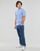 Vêtements Homme T-shirts manches courtes Tommy Jeans TJM CLSC LINEAR CHEST TEE Bleu ciel