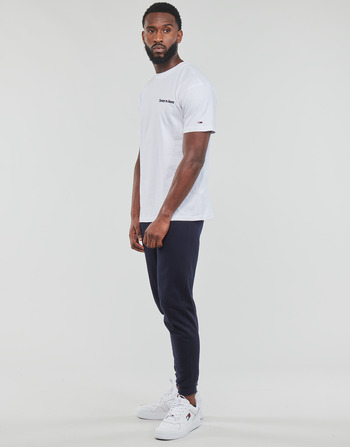 Tommy Jeans TJM CLSC LINEAR CHEST TEE Blanc