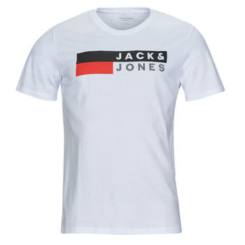 Vêtements Homme T-shirts manches courtes Jack & Jones JJECORP LOGO TEE SS O-NECK Blanc
