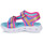 Chaussures Fille Sandales sport Skechers HEART LIGHTS SANDALS Rose / Bleu