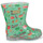 Chaussures Enfant Bottes de pluie Be Only BOJARDIN Vert / Multicolore