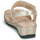 Chaussures Femme Sandales et Nu-pieds Caprice 28253 Doré