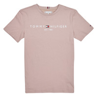 Vêtements Enfant T-shirts manches courtes Tommy Hilfiger U ESSENTIAL Beige