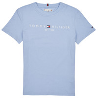 Vêtements Enfant T-shirts manches courtes Tommy Hilfiger U ESSENTIAL Bleu