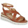 Chaussures Femme Sandales et Nu-pieds MTNG 53366 Marron / Beige