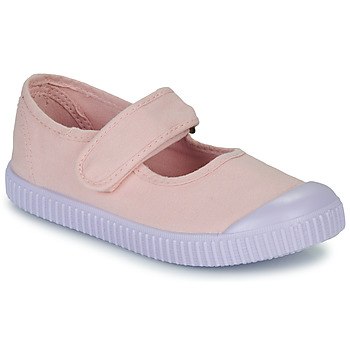 Chaussures Fille Baskets basses Victoria MERCEDES TIRA LONA Rose