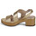 Chaussures Femme Sandales et Nu-pieds Wonders D-8803-GLOW Doré