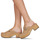 Chaussures Femme Sabots Wonders D-9503-TREND Marron