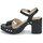 Chaussures Femme Sandales et Nu-pieds Wonders L-1016-WILD Noir