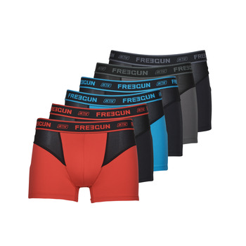 Sous-vêtements Homme Boxers Freegun BOXERS AKTIV SPORT X6 Noir / Gris / Bleu / Rouge