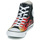 Chaussures Homme Baskets montantes Converse CHUCK TAYLOR ALL STAR HI Rouge / Noir / Jaune