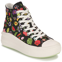 Chaussures Femme Baskets montantes Converse CHUCK TAYLOR ALL STAR MOVE-FESTIVAL- JUICY GREEN GRAPHIC Noir / Multicolore