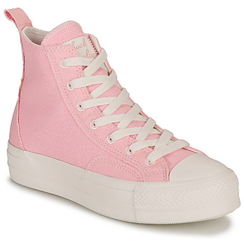 Chaussures Femme Baskets montantes Converse CHUCK TAYLOR ALL STAR LIFT-SUNRISE PINK/SUNRISE PINK/VINTAGE WHI Rose