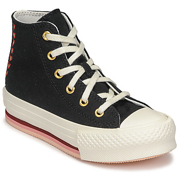 Chaussures Fille Baskets montantes Converse CHUCK TAYLOR ALL STAR EVA LIFT HI Noir / Blanc