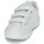 Chaussures Fille Baskets basses Geox J SILENEX GIRL B Blanc / Iridescent