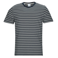 Vêtements Homme T-shirts manches courtes Selected SLHANDY STRIPE SS O-NECK TEE W Marine / Blanc