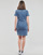 Vêtements Femme Robes courtes Noisy May NMJOY  S/S DRESS MB NOOS Bleu Medium
