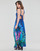 Vêtements Femme Robes longues Desigual VEST_ZARAUTZ Bleu / Multicolore