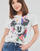 Vêtements Femme T-shirts manches courtes Desigual TS_MICKEY CRASH Blanc / Multicolore