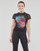 Vêtements Femme T-shirts manches courtes Desigual TS_TULIP Noir / Multicolore