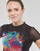 Vêtements Femme T-shirts manches courtes Desigual TS_TULIP Noir / Multicolore