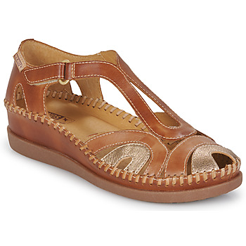Chaussures Femme Sandales et Nu-pieds Pikolinos CADAQUES Marron / Doré