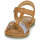 Chaussures Fille Sandales et Nu-pieds Shoo Pom HAPPY SALOME Marron / Doré / Violet
