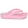 Chaussures Femme Tongs Crocs CLASSIC PLATFORM FLIP W Rose