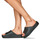 Chaussures Femme Claquettes Crocs CLASSIC PLATFORM SLIDE Noir