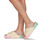 Chaussures Femme Claquettes Crocs CLASSIC PLATFORM OMBRE SLIDE Beige
