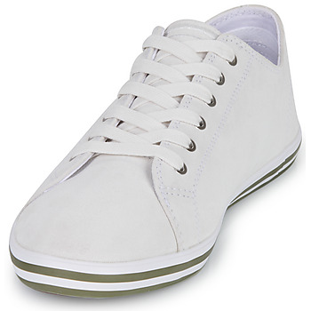 Fred Perry KINGSTON SUEDE Blanc / Vert
