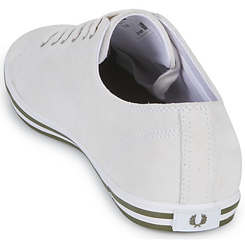 Fred Perry KINGSTON SUEDE Blanc / Vert