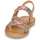 Chaussures Fille Sandales et Nu-pieds Les Tropéziennes par M Belarbi BAMAKO Or / Multicolore
