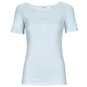 Vêtements Femme T-shirts manches courtes Esprit TEE Bleu