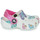 Chaussures Fille Sabots Crocs CLASSIC BUTTERFLY CLOG T Blanc / Violet