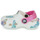 Chaussures Fille Sabots Crocs CLASSIC BUTTERFLY CLOG T Blanc / Violet