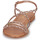 Chaussures Femme Sandales et Nu-pieds Les Tropéziennes par M Belarbi HOMAGE Nude / Multicolore