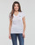 Vêtements Femme T-shirts manches courtes G-Star Raw EYBEN SLIM V Blanc