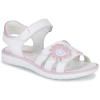 Chaussures Fille Sandales et Nu-pieds Primigi ALANIS Blanc / Rose