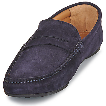 Selected SLHSERGIO SUEDE PENNY DRIVING Marine