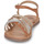 Chaussures Fille Sandales et Nu-pieds Gioseppo SUSSAT Cognac / Doré