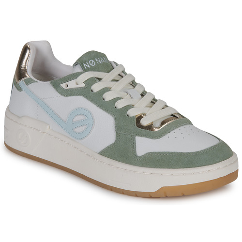 Chaussures Femme Baskets basses No Name KELLY SNEAKER Blanc / vert