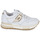 Chaussures Femme Baskets basses NeroGiardini E306361D-707 Blanc / Doré