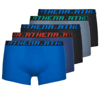Sous-vêtements Homme Boxers Athena BASIC COTON  X5 Noir / Gris / Bleu / Marine